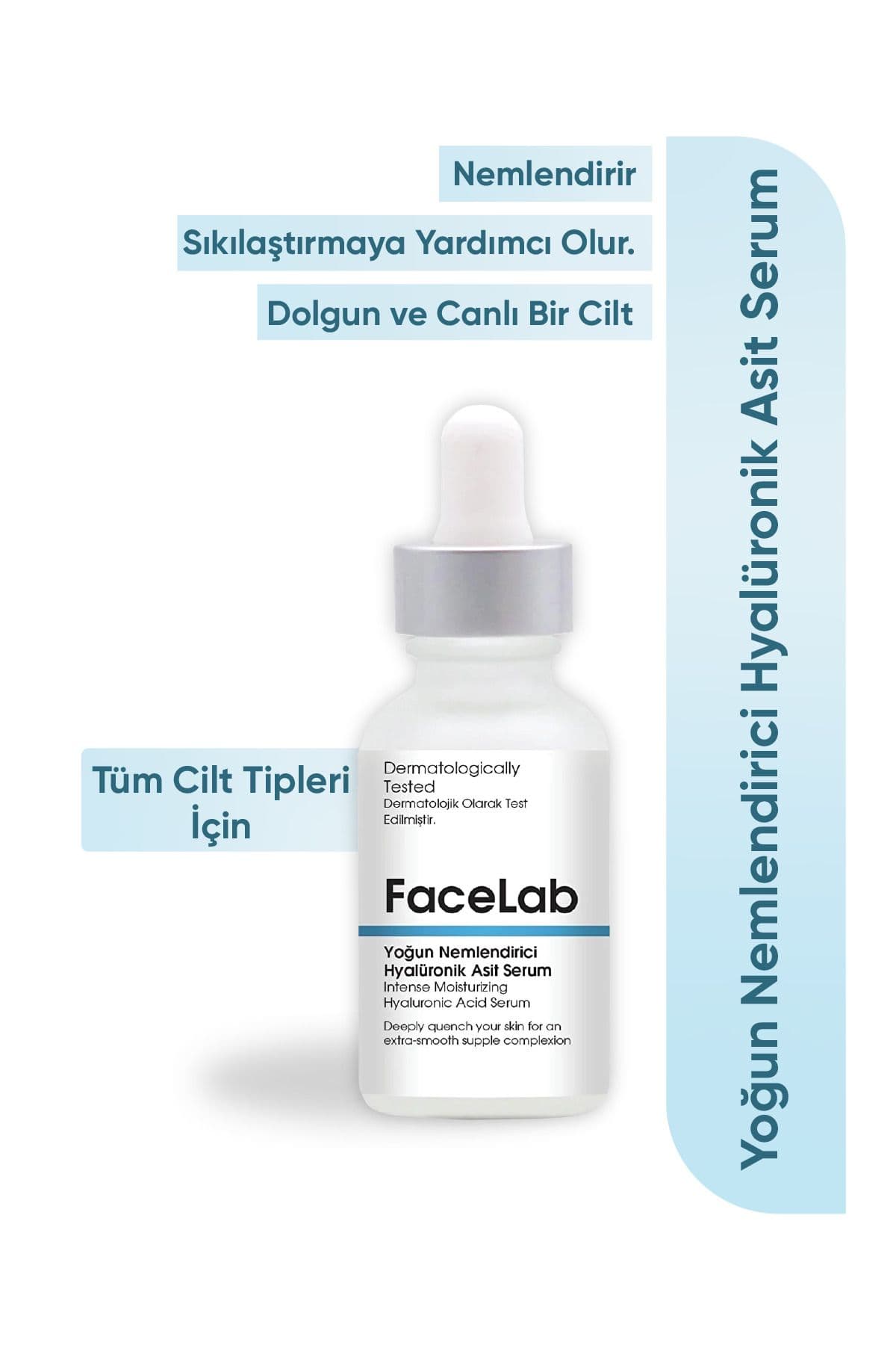 Yoğun Nemlendirici Hyaluronik Asit Serum