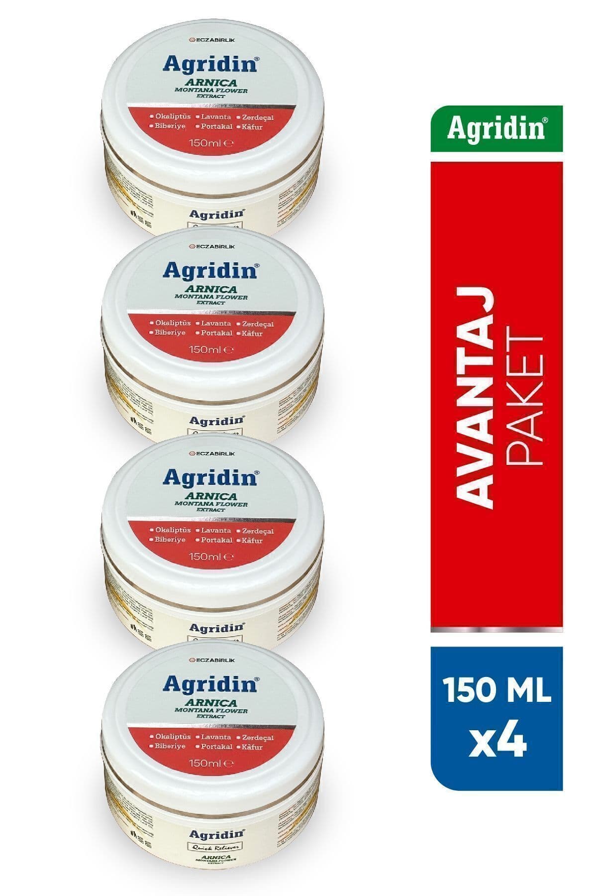 Agridin Ağrı Giderici Krem: Arnica Montana