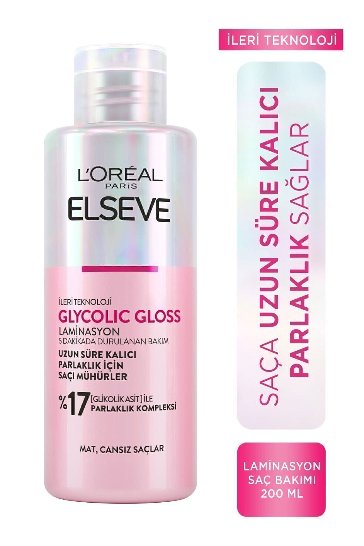 Glycolic Gloss Saç Laminasyon Bakımı