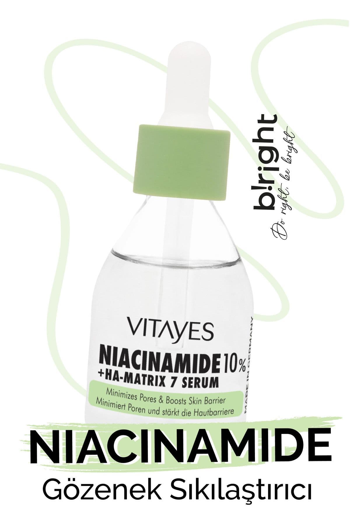 Gözenek Sıkılaştırıcı Niacinamide Serum