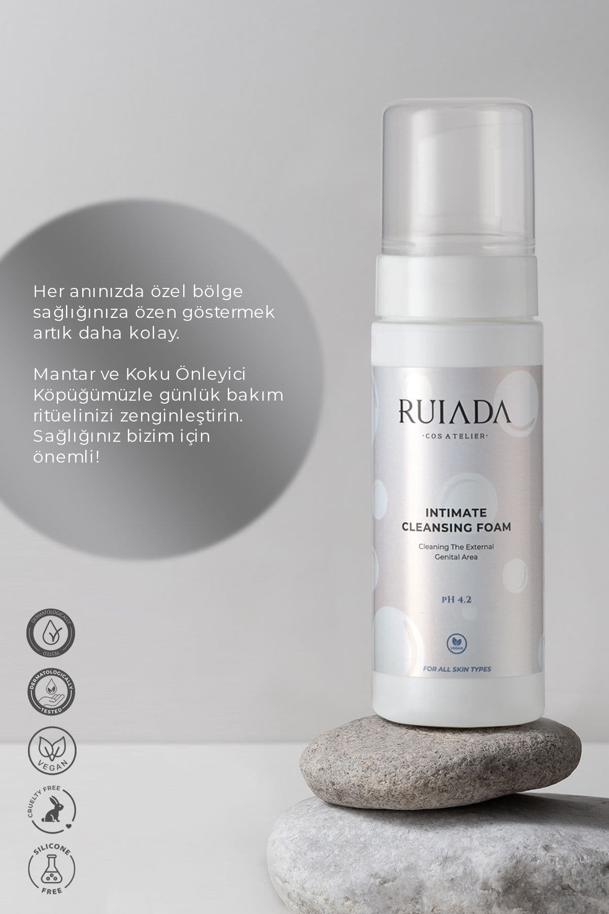 Ruiada İntim Yıkama Köpüğü - 150 ml