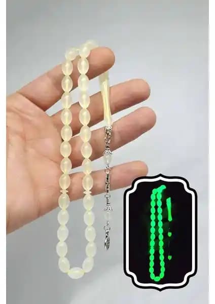 Kedi Gözü Fosforlu Tesbih: Gece Parıltısıyla Dikkat Çeken Benzersiz Takı Seçeneği