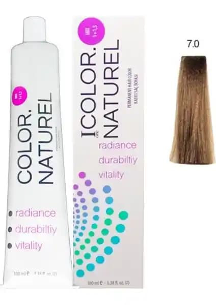 Color Naturel Saç Boyası 7.0 Kumral: Doğal ve Kalıcı Renk Seçeneği