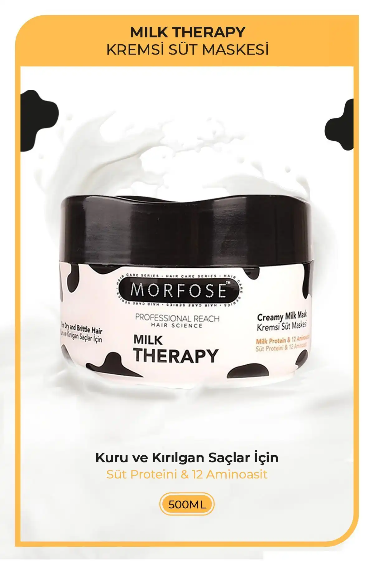 Morfose Milk Therapy Saç Bakım Kremi İncelemesi