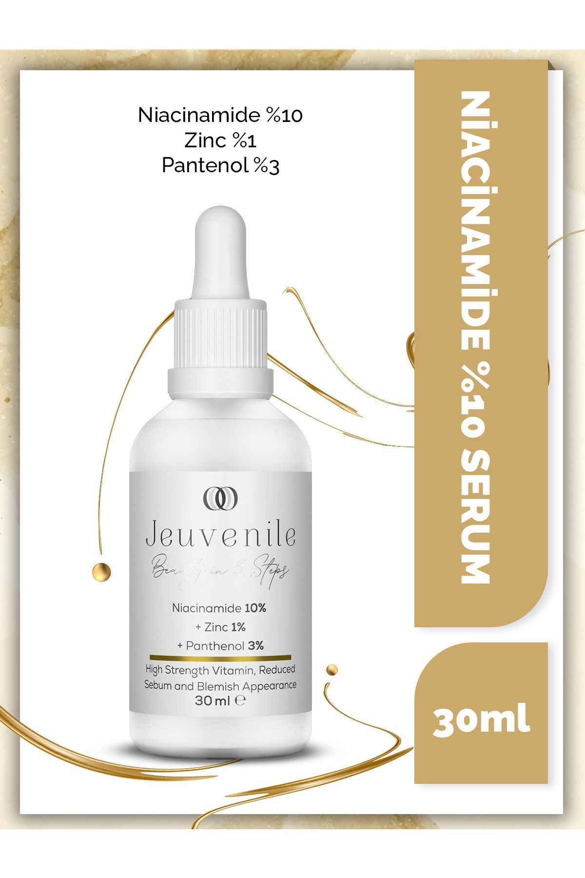 Niacinamide %10 Serum: Leke ve Yağ Dengeleyici