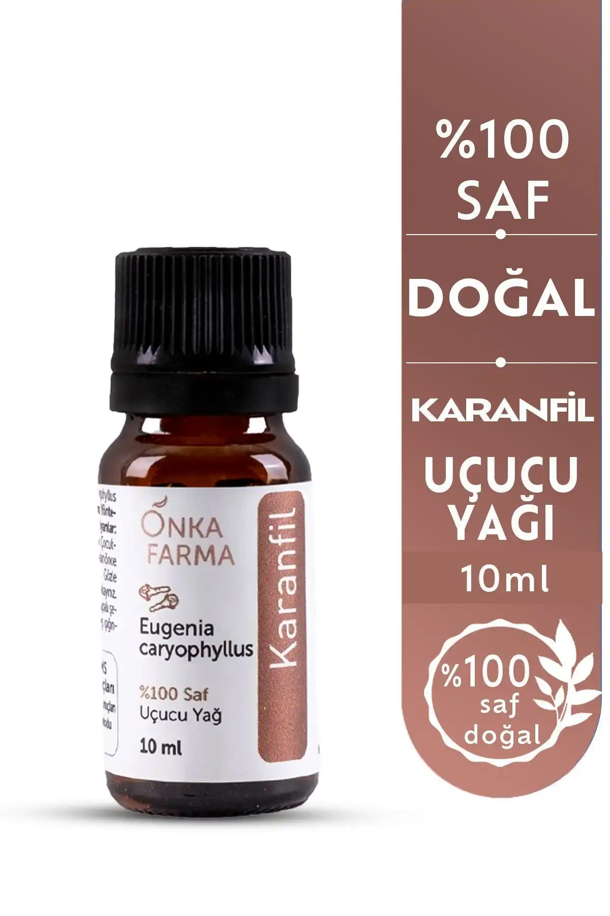 Onka Farma %100 Saf Karanfil Yağı - Diş ve Cilt Bakımı