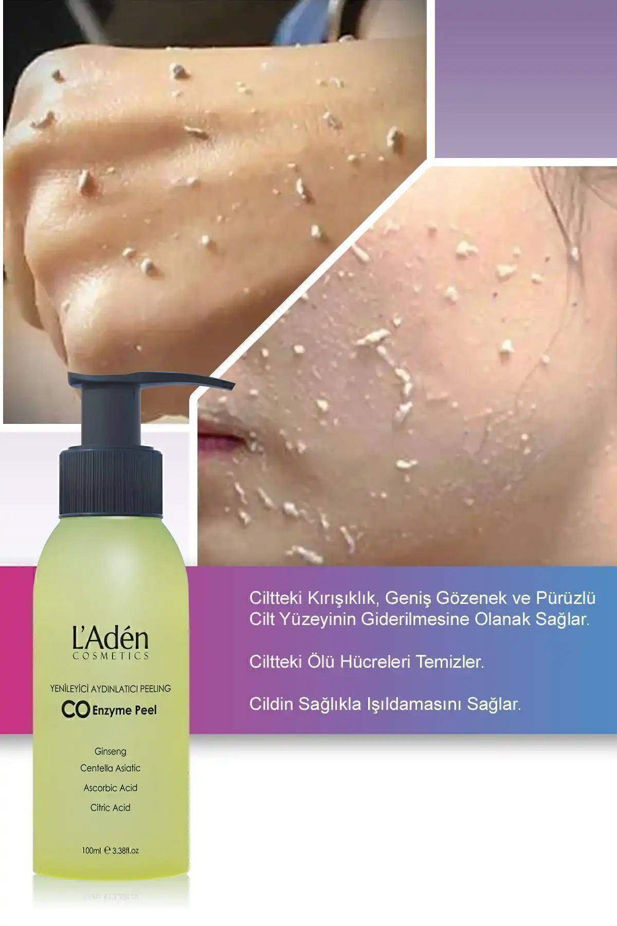 Anında Soyucu Ginseng Peeling: Cilt Yenileyici ve Aydınlatıcı Peeling