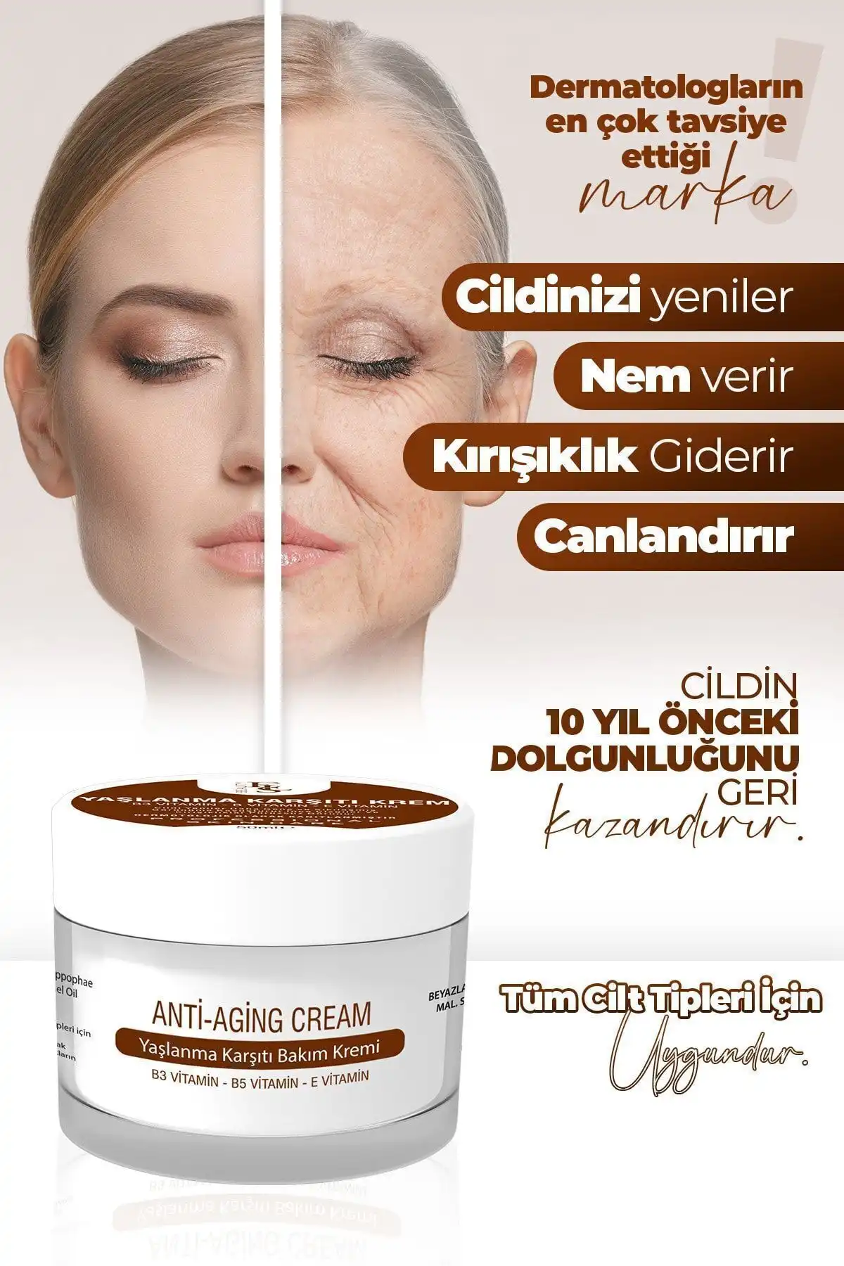 Anti-Aging Gece Kremi: Kırışıklıkla Savaşmak İçin Etkili Çözüm